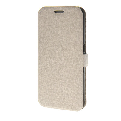 

MOONCASE Cross pattern Flip Pouch Leather Wallet Slim Stand чехол для Samsung Galaxy S6 White