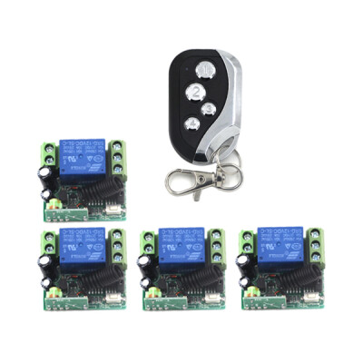 

MITI High Sensitivity DC 12V 10A 1CH RF Wireless Remote Control Switch System 315 MHZ 433 MHZ Transmitter Receiver