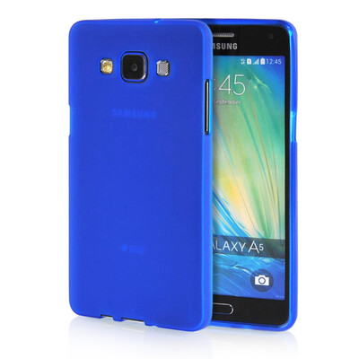 

MOONCASE Transparent Soft Flexible Silicone Gel TPU Skin Shell Back ЧЕХОЛ ДЛЯ Samsung Galaxy A5 Blue