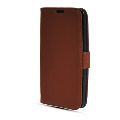 

MOONCASE High quality Leather Side Flip Wallet Card Holder Pouch Stand Shell Back Case Cover For LG G Flex F340K Brown