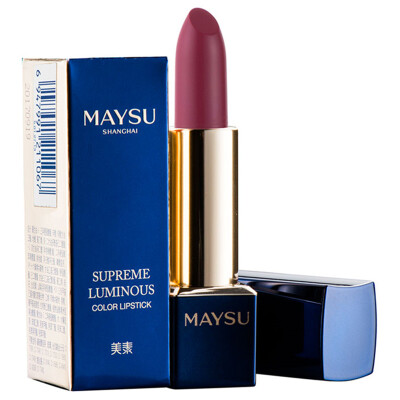 

Mei Su MAYSU pattern Fangze lipstick crimson 04 (lipstick moisturizing lasting no bleaching lips make-up