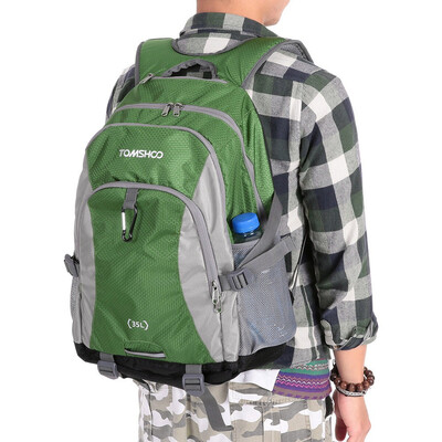 

TOMSHOO 35L Outdoor Sport scratch-resistant backpack Nylon Pack Travel Bag for daily use