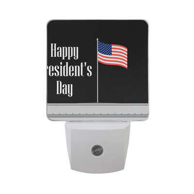 

ALAZA LED Night Light With Smart Dusk To Dawn SensorPresidents Day The Statue Of Liberty Plug In Night Light