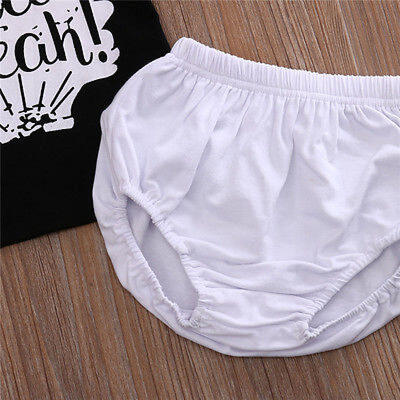 

Fashion Sleeveless Kids Girl Clothes Tops T-shirt Shorts Summer Outfits 2Pcs Set