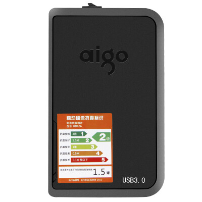 

Patriot (aigo) HD806 мобильный жесткий диск USB3.0 1T (черный)