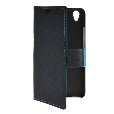 

MOONCASE Slim Leather Side Flip Wallet Card Slot Pouch with Kickstand Shell Back чехол для Huawei Honor 4 Play Sapphire