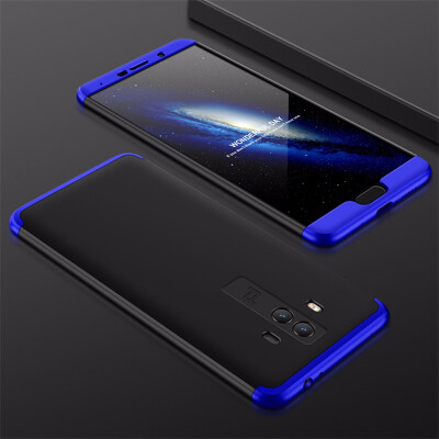 

Goowiiz Phone Case For Huawei Mate 10Mate 10 ProHonor 9 Lite Fashion Color collision 360 Degree Coverage PC Protection