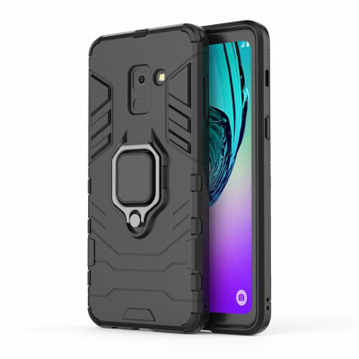 

for Samsung Galaxy A8 2018 Ring Case Car Holder Phone Case for Samsung Galaxy A8 2018 Duos A530F A530 Armor Case Cover Fundas