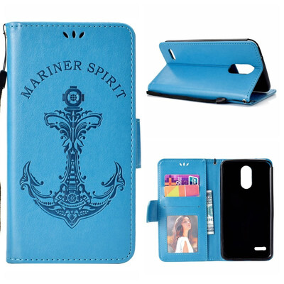 

MOONCASE Google Pixel 2 XL Embossed Mermaid Anchor Holster - Blue
