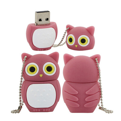 

4GB 8GB 16GB 32GB 64GB 128GB Owl Model USB Flash Drive Memory Stick PenDrives USB Stick USB Drive Flash Disk Thumb Drive U Disk