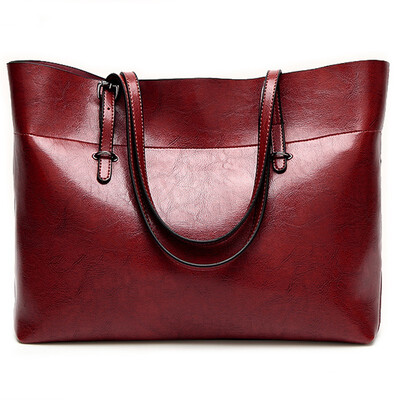 

PU Leather Tote Bag for Women Large Commute Handbag Shoulder Bag Zipper Womens Work Satchel Bag