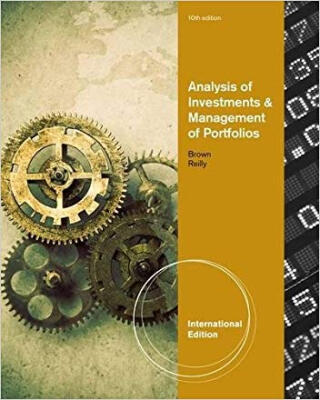 

Analysis of Investments&Management of Portfolios International Edition