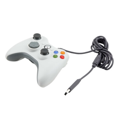 

USB проводной джойстик геймпад контроллер для Microsoft Xbox и 360 тонкий ПК Windows 7