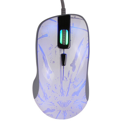 

Tarantula (AULA) тарантул охоты профессиональной игровой мыши белый вариант светоизлучающего Gaming Mouse