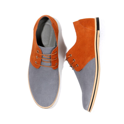 

JUQI Business Men Oxford Genuine Leather Shoes