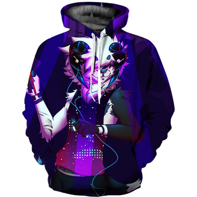 

Mens Hoodie 3D Printed Women Pullover Sweater