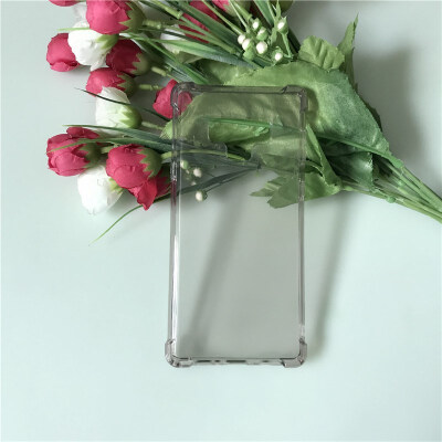 

Soft Silicone For samsung galaxy note8 note 9 TPU Cover Anti-knock transparent Four Angle Prevention Phone Cases