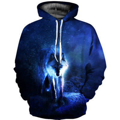 

Mens Hoodie 3D Printed Women Pullover Sweater