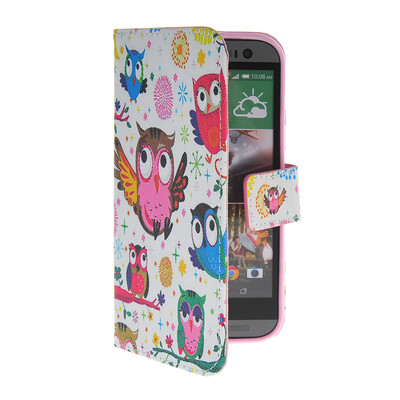

MOONCASE Pattern Style Leather Side Flip Wallet Card Slot Pouch Stand Shell Back ЧЕХОЛ ДЛЯ HTC One 2 (M8)