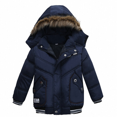 

2018 New Baby Winter Coat Kids Warm Winter Outerwear Hooded fashion Children Down Jackets Boys Girls Cotton Coat