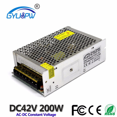 

Single Output DC42V 48A 200W Adjustable Power Supply Switching Transformer 110v 220v AC DC 42V SMPS For LED Lighting CNC Router