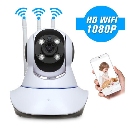 

HD 1080P 20 Megapixels IP Cloud Camera 4pcs Array IR Lamps CCTV Surveillance Security Network PTZ Camera Support Cloud Storage P2