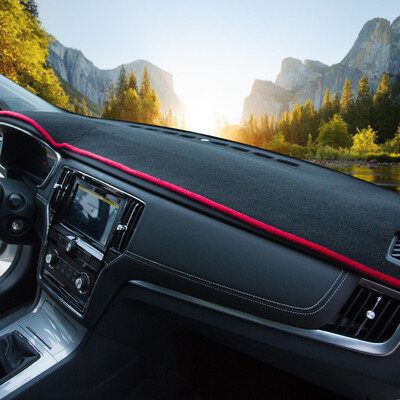 

Che Liyou car light pad dashboard sunscreen pad MG ZS decoration special control table sunshade insulation shading mat red edge