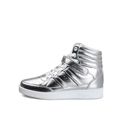 

2018 tide in autumn&winter increase the shoes female students high-top shoes thick-soled casual shoes womens shoes