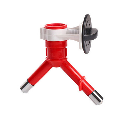 

Pet water dispenser medium&small dogs double nozzle hanging drinking head blister individually packaged dog products