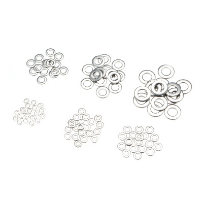 

105pcs 304 Stainless Steel Assorted Washers Gasket Set O-Type Flat Sealing Ring Assortment KitM3 M4 M5 M6 M8 M10