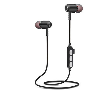 

New Bluetooth Earphone Wireless Stereo with MicTF card solt Music Earbuds for Samsung iPhone Xiaomi Magnetic Sports earphone