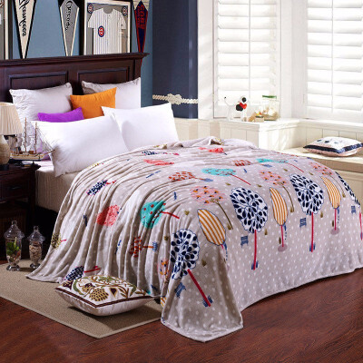 

The New Autumn And Winter Flannel Blankets Warm And Thickened Coralline Sheets Flannel Blanket