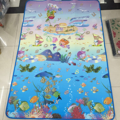 

Bingyou children crawling mat climbing mat cartoon outdoor mat picnic letter mat 200x180cm