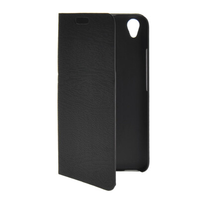 

MOONCASE Slim Leather Side Flip Wallet Card Slot Pouch with Kickstand Shell Back чехол для Huawei Honor 4 Play Black