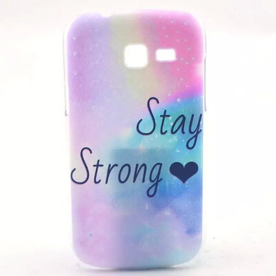

MITI Samsung Galaxy Trend Lite S7392 S7390 Case New Colorful Painting Transparent Frame Hard PC Phone Cases Cover