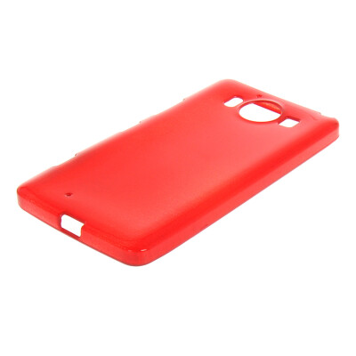 

MOONCASE Microsoft Lumia 950 ЧЕХОЛ ДЛЯ Flexible Soft Silicone Gel TPU Skin Protective Red