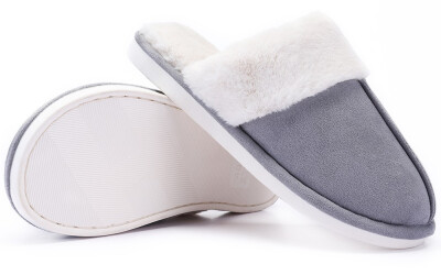 

CAMEL CROWN Womens Comfort Fleece Memory Foam Slippers Slip-on Clog House Shoes for Indoor Use