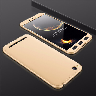 

Goowiiz Phone Case For Xiaomi Redmi 55 Plus5A Fashion Color collision 360 Degree Coverage PC Full Protection