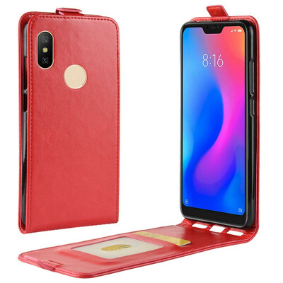 

WIERSS Flip Leather Case for Xiaomi Redmi Note 6 Pro Redmi 6 Pro Redmi 6 Retro Wallet Case Leather Cover Cases Fundas Capa Etui
