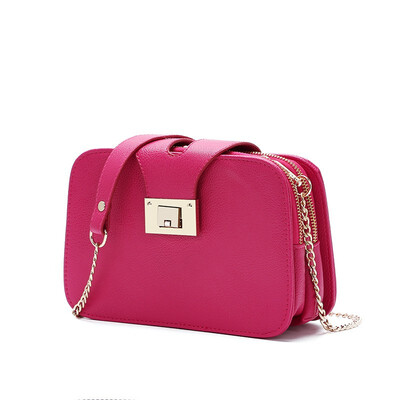 

New Fashion Women Shoulder Bag Chain Strap Flap Designer Handbags Clutch Bag Ladies Messenger Bags With Metal Buckle