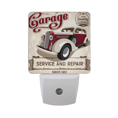 

ALAZA LED Night Light With Smart Dusk To Dawn SensorSurf Car Plug In Night Light