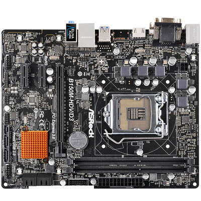 

ASRock ASRock B150M-HDV D3 motherboard Intel B150 LGA 1151