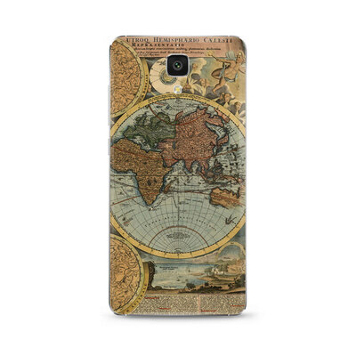 

GEEKID MI 4 Back Decal sticker Phone back sticker Protector Decal cover Map MI waterproof avery stickers