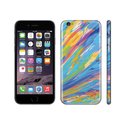 

GEEKID iPhone Back Decal sticker Phone back sticker Colors Protector Decal cover iPhone 6s waterproof 3M stickers