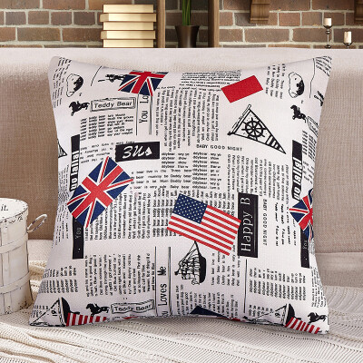 

Wei Sheng bedding textile silk-screen printing underwear pillows pillows sofa cushions office car cushions 45 * 45cm British time