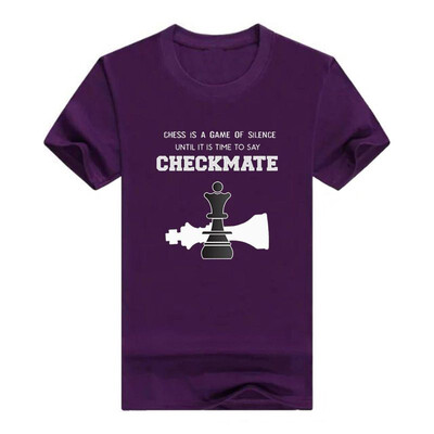 

Chess Pieces T-Shirt Funny Checkmate Quote Gift Tee