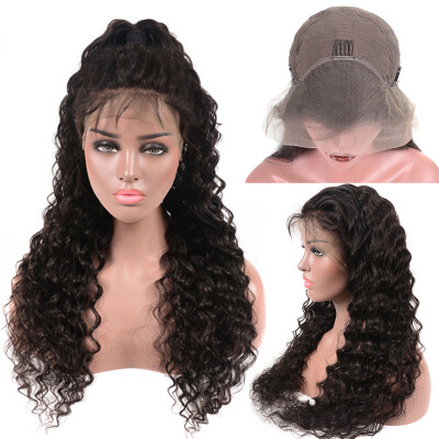 

Brazilian Lace Front Human Hair Wigs With Baby Hair Water Wave Lace Wigs Brazilian Hair Wigs For Black Women Remy Hair