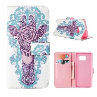 

MOONCASE ЧЕХОЛ ДЛЯ Samsung Galaxy Note 5 Flip PU Leather Fold Wallet Card Slot Kickstand Back [Pattern series] /a04