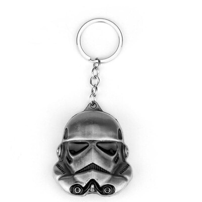 

Star Wars White Soldier Black Warrior Star Wars Keychain