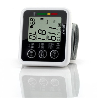 

Wrist sphygmomanometer - English with phonetic style